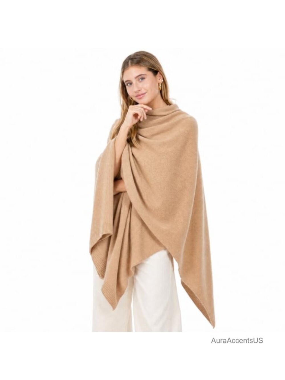 Cashmere Wool Blend Wrap Pashmina Shawl Scarf Travel 78x27